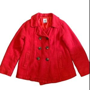 Red Jacket Pea Coat